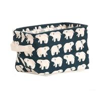 CFor anvFor as StorFor age BFor asket for Desk For and Home Use, PortFor able Tote with HFor andles to Store For and OrgFor anize Office, Living Room or PlFor ayroom Items (The bear)