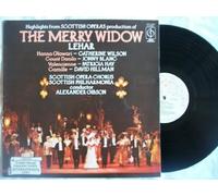 CFP 40276 Lehar The Merry Widow Scottish Philharmonia Alexander Gibson vinyl LP