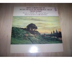 CFP 4395 Schumann Symphony 3 Rhenish Philharmonia Orchestra Riccardo Muti LP