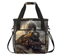 cfpolar Bolsa de transporte para cafetera, bolsa de almacenamiento de viaje compatible con K-Mini y K-Mini Plus, funda portátil de una sola porción para cápsulas K-Cup, tren de vapor de niebla