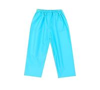 cfpqv Bebé Bebé Unisex Primavera Sólido Día Lluvia Pantalones Ropa Pantalones Barro 116/122, azul, 6-7 años