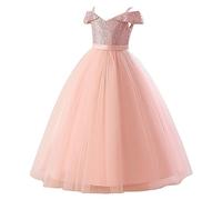 cfpqv Disfraz de Halloween para niña, gato, manga corta, tul, vestido de Halloween, ropa de vacaciones, cuatro hermanas, Rosa., 6-7 años