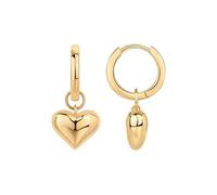 cfpqv Pendant Women's Earrings Lightweight Love Moon Flower Star Pendant Earrings Fashionable Smooth Love Pendant Sweet And Cute Women's Earrings Feen Ohrringe, talla única, Cobre, Sin piedra preciosa