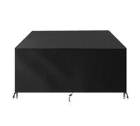 CFRJDJ Cubierta para Muebles de jardín Resistente al Verano 143x50x70cm 420D Oxford Funda Antipolvo para sofá de Exterior Impermeable a Prueba de Viento antidesgarros poliéster Cubierta