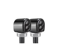 CFSJRXZ Intermitentes Indicador Luz Direccional Para Motocicleta, Delantera O Trasera, Uso General, Intermitente LED Moto Señal De Indicadores(Conjunto 4)