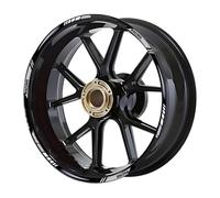 CFSJRXZ Pegatinas Decorativas Pegatinas para Llantas De Motocicleta, Reflectores Nocturnos, para, para Forza 125 para Forza 250. Un Juego Completo(Color 7)