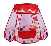 CFTGIW 1 PCS Portable Al Aire Libre y Interior G Kids Play Tent Childs Playhouse Toy The Independent Spac Tent Play Niños Al Aire Libre Niños de Carpa Interior Childrens (Casa de Juego de Lunares