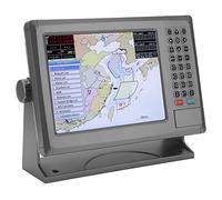 CFTGIW 10.4in Marine Navigator Color LCD Display Alarma de Transmisión de Voz Alarma Empotrada en Listas Globales para Botes DC12V -36V Marina Navigatormarine GPSMARINE Bottter Approavir a Marine