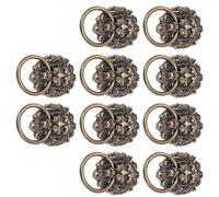 CFTGIW 10 Manijas para Muebles, Perillas con Forma de Cabeza de Animal Especial Vintage para Cajones, Joyeros y Más Diferentes [Vintage a of There [Cantidad del paquete] que Manijas Cumplen con los