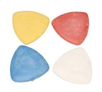 CFTGIW 10 Uds Tiza de Sastre Marcador de Tela Triangular Profesional Accesorios de Costura Suministros Diferentes Profesionales Se Encuentran con Tiza de 4 Diferentes Latas de Sastre