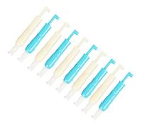 CFTGIW 10PCS Enhebrador Automático de Agujas Insertador de Agujas de Coser de Plástico Caja de Herramientas de Enhebrado para el Hogar Pobre o Conveniente Es Las ESCENAS APLICABLES Diseñadas para