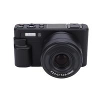 CFTGIW 10x óptica, 4X Digital Zoom 5K Cámara Digital para Fotografía Macro, Vlogging de Selfies y Tomas de ángulo bajo con Control Remoto WiFi y Filtros en Tiempo Real, Auto (Black)