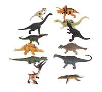CFTGIW 12 Piezas Figuras de Dinosaurios Simulación Adornos de Juguete Estático para Niños Figuras Dinosaurio