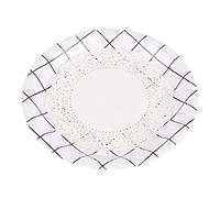 CFTGIW 180pcs Deco Deco Deco Deco Mat Crafts W Decoración de Fiestas de 10.5 Pulgadas Doilies Caides Doilies Mat de Pastel Pelato con Mente en Nuestra Decoración Preferida Party Simple (8.5 pulgadas