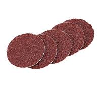 CFTGIW 200 Pcs Discos de Lija Rojos de 1 Pulgada para Pulir y Esmerilar