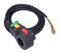 CFTGIW 22 Mm/0,9 Pulgadas 3 en 1 Interruptor de Control de Manillar de Bicicleta Impermeable PVC Cuerno SeñAl de Faro Universal que Es Resistente Al Agua y Puede Ser Resistente El Material