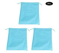 CFTGIW 3pcs Largecapacity Nylon Drawst Bolse para Ropa de Ropa Almacenamiento de Almacenamiento Bagstorage OrganizerDrawst Bagcl Bueno y su