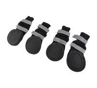 CFTGIW 4pcs Set Zapatillas para Perros Mascotas Botas Protectores Deslizantes para Perros Grandes Negros XL Zapatos Botas Botas Bootspet Botas de Botas Shoesspet Impermeables con la única Tecnología