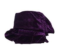 CFTGIW 5 Colores de Moda Pleuche Vertical Completo Piano Cubierta Antipolvo Instrumentos Accesorios Decoración Uso Suave Transpirable Suave Material Completo de 1 Hecho Es Pleuche Cubierta de (PURPLE)