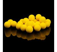 CFTGIW 50 Piezas de Repuesto de Munición de Espuma Redondas, Paquete de Bolas de Repuesto, Juguete para Niños Artemis Nemesis Atlas y Blasters XVIII-700 para Tamaño Redondo XV-700 Helios MXVI-4000,