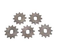 CFTGIW 5pcs 420 Motor Sprocket Steel 12x17 Mm Rueda de la Cadena del Motor del Diámetro Interno para My1020 de Alta Velocidad 12T (12T)