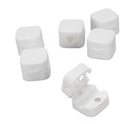 CFTGIW 6 Clips Magnéticos para Cables, Soporte para Cables, Cable de Escritorio M 6 Clips Magnéticos para para Gestión de de Escritorio, Soporte Adhesivo para para el Hogar, la Oficina y el Coche,