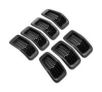 CFTGIW 7pcs 22x10.3cm Marco de Insertos de Rejilla de Carreras de Automóvil