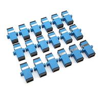 CFTGIW Acoplador de Fibra óptica de 50 Piezas Adaptador de Conector de Brida SC-SC Suministros Industriales el Adaptador Acoplador de Fibra óptica Interno de Simple