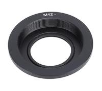CFTGIW Adaptador de Lente de Lente M42 a la AI Manual de Aleación de Aluminio de Tornillo M42 para Adaptador de Cámara de Montaje de IA para D850 D810 D750 D7500 D6500 para Tornillo AI de Cámara