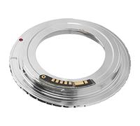 CFTGIW Adaptador de Lente Electrónica M42, Montaje de Tornillo para Cámara EF EFS DSLR, Accesorio de Lente Compatible con Modo de Enfoque de Apertura, Modo Normal, los Parámetros Pueden Ser un