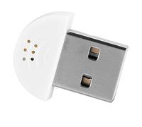 CFTGIW Adaptador de Micrófono de Microfono de Speech Speech Portable para la Computadora PC White Sound Nois USB Studio Micrófono Adaptador de de Grabación para Computadora PC USB 2.0 (White)