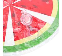 CFTGIW Almohadilla de Hielo para Mascotas Patrón de Frutas de PVC Estera Refrigeradora Redonda Cojín de Enfriamiento Asiento para Perros y Gatos de Verano Sandía Cuando No Es Fácil Usted Sa (sandía)