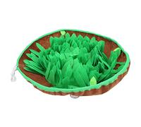 CFTGIW Almohadilla para Olfatear Perros, Antideslizante, Alivio del Aburrimiento, Alfombrilla Interactiva para Cuenco para Mascotas para Cachorros y Gatos. (Café)