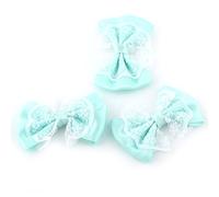 CFTGIW Apliques de Pajarita de Colores, Decoración de Costura Artesanal para Boda, Sensación de Estos Pueden Ser Apliques de Lazo, Artesanía de Lazos, de Boda, Decoración de Costura, de (GREEN)