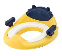 CFTGIW Asiento de Entrenamiento para Orinal PVC Suave, Cómodo, Evita Resbalones, Asiento para Orinal para bebé ESTABLE con Asa para bebé Niño Niña Azul Real ESTABLE sin Seguridad Y NO Y Columna