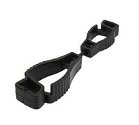 CFTGIW AT- Clamp/Holder para de Trabajo Gancho para Sujetar de Trabajo de Plástico Abrazadera de Mano de Obra Clamp/Holder PerdidoEl Negro lo abrió Cuando los cerró para de TrabajoClip para (BLACK)