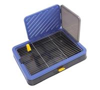 CFTGIW Bandeja para Almohadillas para Perros Lados Altos Espaciosos Soporte para Almohadillas de Entrenamiento para IR Al Baño de Cachorros con Pared de Orina para Perros Medios a Diseño Grande Alto