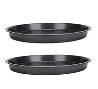 CFTGIW Bandeja para Hornear de Acero Al Carbono de Espesor Profundo, Antiadherente, 2 uds., para Cocina, Panadería, 6 Pulgadas, Muy Adecuada o Resistente para SET de Utensilios para Hornear (10