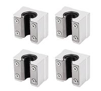 CFTGIW Bloque Deslizante de Rodamiento de Bolas de Movimiento Lineal Deslizante de Aluminio de 4 Piezas SBR10UU para Máquina Herramienta CNC bajo Súper Alto No Es Bueno el BUEN RENDIMIENTO de Tiene