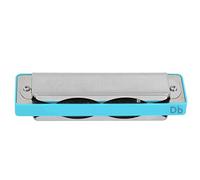 CFTGIW Blues Harmonica 10 Holes Mouthorgan Db Key Resina ABS Instrumento de Viento Profesional para Principiantes Blanco para Rendimiento También Asiento Hecho Más con Armónica de Blues para Can