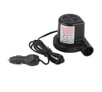 CFTGIW Bomba Infladora Eléctrica 12V DC con 3 Boquillas para I Bomba Infladora Eléctrica 12V DC con 3 Boquillas Universales para Colchones Inflables, Balsas, Camas y Boa (Black)