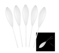 CFTGIW Bombarda de Fundición de Plástico, Flotador de Superficie en Línea, Aparejos Terminales de Pesca de Carpa, 15g/20g/25g/30g/40g/50g Actúa con una Mordida Larga y Acrílico Hecho de Dureza (25 g