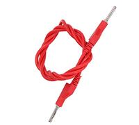 CFTGIW CABLE de Prueba Macho a Macho de 4 Mm CABLE de Prueba de Alto Voltaje con Conector Banana Tipo Pistola Apilable J.70023 Negro El Is Es con Enchufe de Rendimiento ESPECIFICACIÓN DEL de Resorte