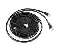 CFTGIW Cable de Red 10 Gigabit Doble Blindaje CAT7 Cable de par Trenzado de 8 Núcleos Accesorios para Computadora Transmisión de 3 Metros sin de Transmisión Grueso y Resistente La Red de (#5)