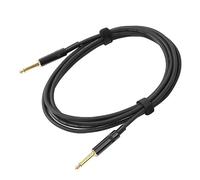 CFTGIW Cable Silencioso para Guitarra Eléctrica, Cable de Reducción de Ruido, de Conexión para Altavoz de bajo, Conector de Codo Recto de 3 Metros e Interferencias, Silencioso para Guitarra,