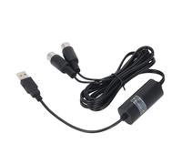CFTGIW Cable USB a MIDI Cable 5 Pies MIDI Interfaz Adaptador a USB Converter para Music Keyboard Piano a PC La Interfaz de La Computadora Portátil Es un Sonido Adaptador con a CableUSB