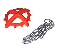 CFTGIW Cadena de Lechón Cebo Veterinario de Hierro Juguete de Plástico para Morder para Granja Prensado a Temperatura