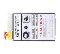 CFTGIW Caja de Control de Torno Conjunto de Controlador de Velocidad Fusible de Interruptor para 0618?3B 0618 Fusible de 220 V CA, etc. El Controlador de Trabajo Incluye Este Conjunto de de Caja de