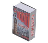 CFTGIW Caja Fuerte para Libros, Caja de Almacenamiento Portátil con Forma de Libro de Simulación para Tarjetas y Joyas, Solución de Almacenamiento Segura y Discreta