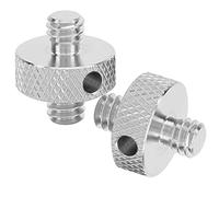 CFTGIW Cámara de 2 Piezas /4 Pulgadas de Tornillo Roscado Macho Macho a /4 Pulgadas Tornillo de Montaje de Doble Cara/de a/de de de Doble Cara /